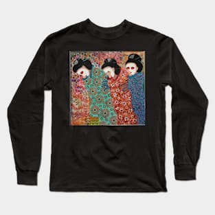 geisha girls Long Sleeve T-Shirt